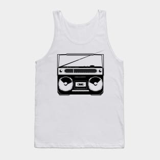 Ghetto blaster - radio recorder Tank Top